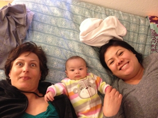 Claire Elise, Mom & Grandma