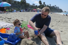 First day at the beach
