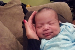 Claire Gonzalez' First Month Pictures